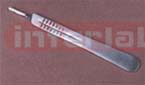 SCALPEL HANDLE , STAINLESS STEEL